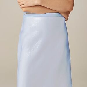 NWT J. Crew Collection Layered Sequin Pencil Skirt in Organza 6
